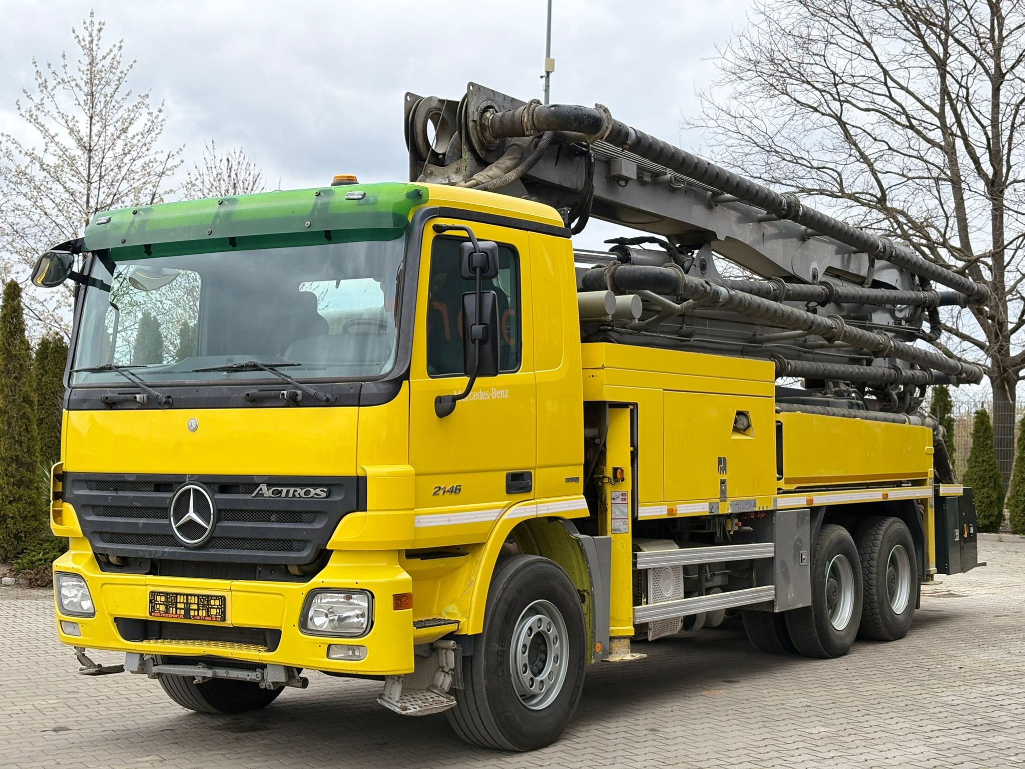 MB ACTROS 2632 6x4 POMPA0 DO BETONU PUTZMEISTER BSF 36-4.16 M